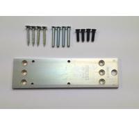 GEZE 029682 Mounting plate for uPVC doors, for use with the TS1500 door closer