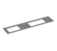 GEZE FRANCE Plaque de Montage Pour TS4000 et TS5000 GEZE-White-068627, White (RAL 9016), Montageplatte TS 5000/ TS 4000