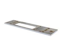 GEZE Mounting Plate for Door Closer 3000 V, white