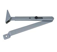 GEZE Silver Metal Compass, Reflective Surface, Tabletop Mount, 1 Piece, 3.8 x 5.0 x 25.6 cm