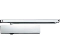 Geze TS5000 Door Closer in Silver with Mounting Plate and Slide Rail