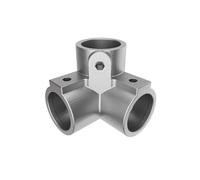 GeZu Impex 3 Way Corner Elbow Tube Connector Ø 42 mm