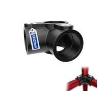 GeZu Impex 3 Way Mid Rail Corner Clamp Ø 42 mm