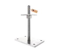 GeZu Impex 4X Gerüstrolle 500 mm, Ø 26 mm, Rolle 150 x 50 mm 600 kg