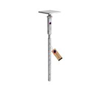 GeZu Impex Adjustable Post Support 100 x 100 mm Hot Dip Galvanised Set of 16 Height Adjust Holder Elevated Base