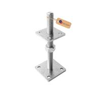 GeZu Impex Adjustable Post Support 70 x 70 mm Electroplated Set of 12 Height Adjust Holder Elevated Base