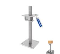 GeZu Impex Adjustable Post Support 80 x 80 mm Hot Dip Galvanised height adjust holder elevated base