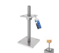 Gezu Impex Adjustable Post Support 80 X 80 mm Hot Dip Galvanised Set Of 12 Height Adjust Holder Elevated Base