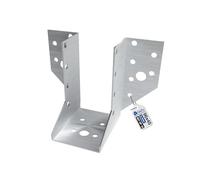 GeZu Impex Beam Shoe Type A 45 x 96 x 2 mm Set of 10 Galvanised External Joist Hangers Beam Connector Heavy Duty Joist Brackets