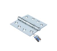 Gezu Impex Door Hinge 75 X 75 mm Electroplated Heavy Duty Internal Timber Door Ball Bearing Butt Hinges(Pack Of 4)