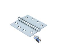 Gezu Impex Door Hinge 90 X 90 Electroplated Heavy Duty Internal Timber Door Ball Bearing Butt Hinges(Pack Of 10)