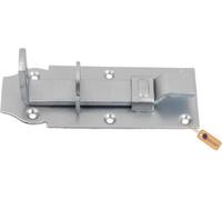 Gezu Impex Double Gate Cover 450 mm Galvanised Set Of 2 Overhang Gate Bolt Lock Shutter Cover Garden Double Gate Cover