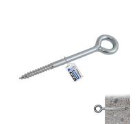GeZu Impex Eye Bolt 120 mm Set of 4 | Galvanised Eye screws hooks heavy duty screw in