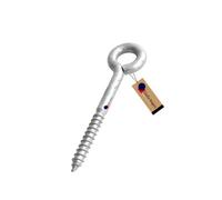Gezu Impex Eye Bolt 190 mm Galvanised Eye Screws Hooks Heavy Duty Screw In