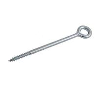 GeZu Impex Eye Bolt 400 mm Galvanised Eye screws hooks heavy duty screw in
