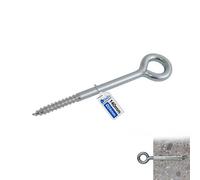 Gezu Impex Eye Bolt 90 mm Galvanised Eye Screws Hooks Heavy Duty Screw In