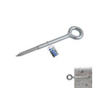 Gezu Impex Eye Bolt Anchor Galvanised Eye Hooks - 90 mm (Pack Of 12)