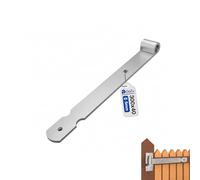 GeZu Impex Gate Hinge 300 mm Electroplated Heavy Duty Strap Hinges Hook Band