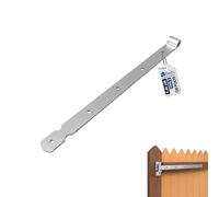 GeZu Impex Gate Hinge 600 mm Electroplated Set of 2 Heavy Duty Strap Hinges Hook Band