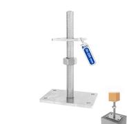 Gezu Impex Heavy Duty Hot Dip Galvanised Bolt Down Adjustable Post Support - Pergola Elevated Post Base- 100 X 100 mm