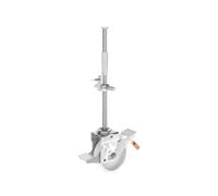 Gezu Impex Heavy Duty Swivel Castor Wheels For Trolleys Electroplated Galvanised Industrial Castors & Wheels - 1000 Kg