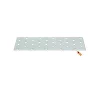 GeZu Impex® Joining Plates 120 x 300 mm Galvanised Flat Perforated Metal Connector Sheet Joining Plates Wood