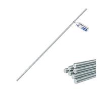 GeZu Impex M3 Threaded Rod Ø 3 mm x 1000 mm | Stainless Steel Fully Threaded Bar Screw Heavy Duty Right Hand Thread Rod Bar Stud