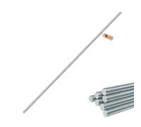GeZu Impex M3 Threaded Rod 1000 mm Stainless Steel set of 10 Fully Threaded Bar Screw Heavy Duty Right Hand Thread Rod Bar Stud