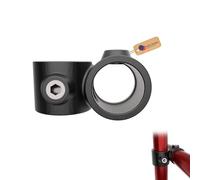 GeZu Impex Offset 90 Crossover Clamps 27 mm Hot Dip Galvanised Black Powder Coated Tube Clamps Crossover Joint 90