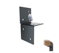 GeZu Impex Pergola Wall Bracket 91x91mm Anthracite Powder Coated Set of 4 Wall Mount Bracket Wooden Beam Post Connector Wall Flat Bracket