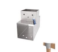 Gezu Impex Post Connector 71 X 71 mm Hot Dip Galvanised Set Of 4 Pergola Pavilion Brackets