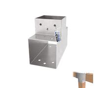 GeZu Impex Post Connector 71 x 71 mm Hot Dip Galvanised Set of 4 pergola Pavilion Brackets