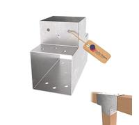 GeZu Impex® Post Connector 91 x 91 mm Hot Dip Galvanised pergola pavilion brackets