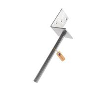 GeZu Impex® Post Holder L 70 mm Hot Dip Galvanised fence brackets support shoe