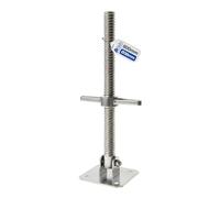 GeZu Impex Scaffold Swivel Base Jack Ø 38 x 800 mm
