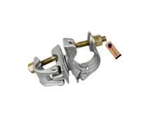 Gezu Impex Swivel Coupler 48 X 60 mm Hot Dip Galvanised Set Of 12 Clamp For Scaffolding