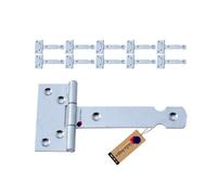 Gezu Impex T Hinge 100 mm Electroplated Heavy Duty Gate Shed Door Hook Band