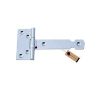 GeZu Impex T Hinge 100 mm Electroplated Set of 2 Heavy Duty gate shed Door Hook Band