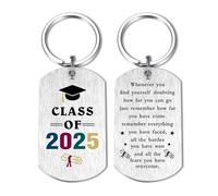 Gezxin 2025 Graduation Gifts Keyring- Grad Gift for Boys Girls Him Her Women Men from 8th 5th Grade Masters High Middle School