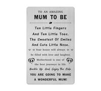 Gezxin Mum to Be Gifts- New Mum Insert Card- 1st First Time Mothers Day Gifts for Mummy to Be Pregnancy gifts for Mum Expecting- Birthday Valentines Christmas Xmas Easter Presents for New Mums