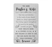 Gezxin Pastor's Wife Appreciation Gifts for Women- Gifts for Pastors Wife Appreciation Day Birthday Ideas- Anniversary Christmas Valentines Day Easter Presents