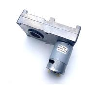 GF-555 Hollow Shaft DC Geared electronic starter 6V 12V 24V Power Torque DIY electronic starter MQXFCZUX(7.2rpm,12V)