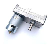 GF-775 DC Geared electronic starter 6V 12V 24V Lpsilateral Powerful 80W High-Torque DIY Mobile Lighting electronic starter MQXFCZUX(11RPM_12V)