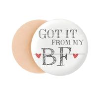 GF Got It From My BF Valentine's Day Air Cushion Makeup Foundation Sponge Powder Puff