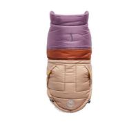 GF Pet Elasto-Fit Retro Puffer Jacket for Dogs Sand - Large