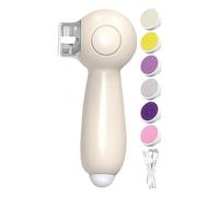 GF05101 Baby Nail Trimmer - Baby Nail File Clipper | Easy to Use Electric Toddler Nail Trimmer, Baby Nail Care Kit with 6 Multi-Functional Grinding Heads, Safe Nail Grinder for Baby Girls and Boys