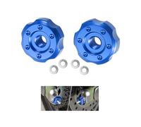 GFARDMOTO Motorcycle Rear Sprocket Nuts Chain Adjustment Nuts Sprocket Nut Dress-up Kit for HO&N&DA Cross CUB50 Hunter CUB CT125 DAX125 MONKEY125 Super CUB 110 Super CUB 110/C125 (Blue)