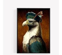 gfc Royal eagle bird of prey Print Picture Poster vintage style A4 UNFRAMED fancy dress victorian stem punk wall art Home decor Decorating