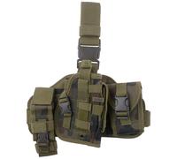 GFC Tactical Thigh Panel with holster - wz.93 Pantera PL Woodland