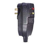 GFCI Replacement Plug for Pressure Washer Pool Pump 15Amp 3 Prong Circuit Breaker Outdoor Waterproof Auto-reset 120V